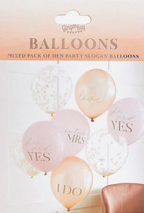Balloon- Set „She said Yes“